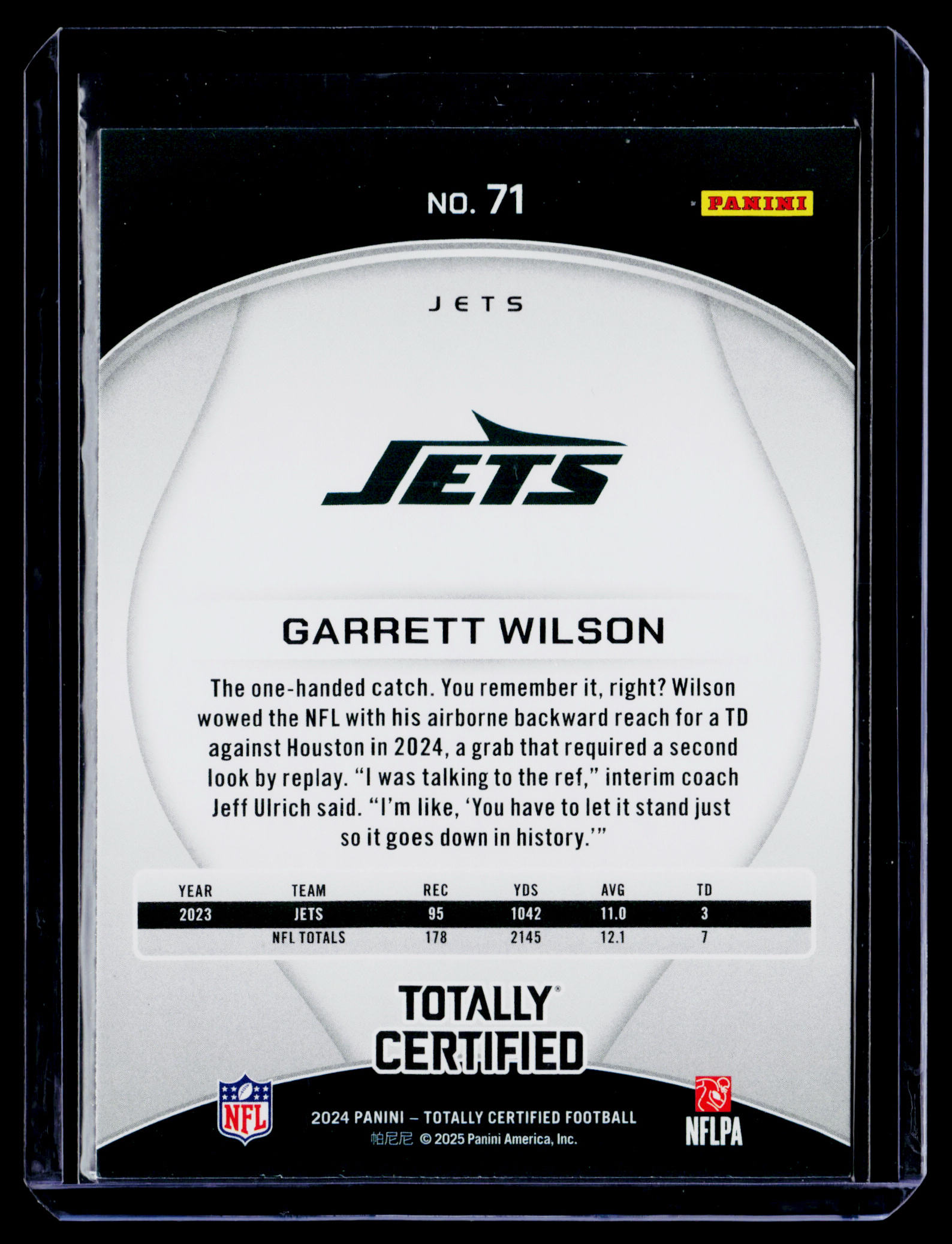 Card back