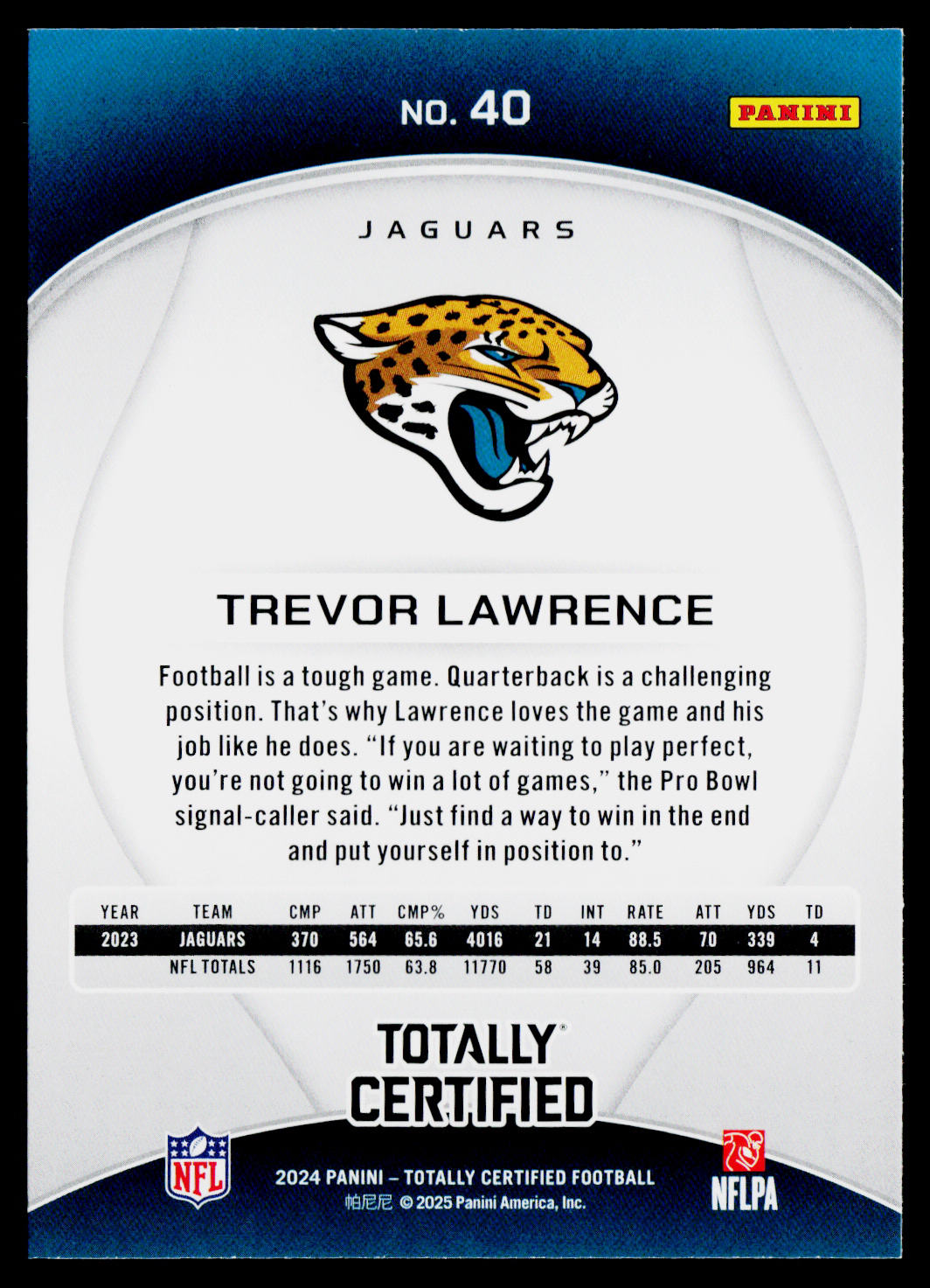 Card back