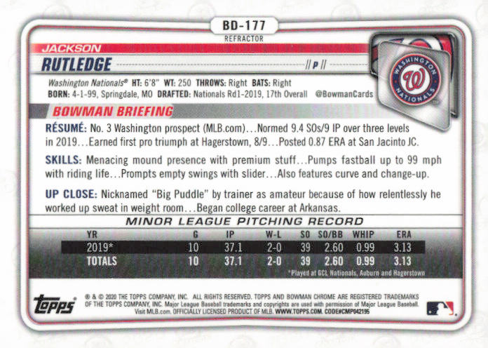 Card back