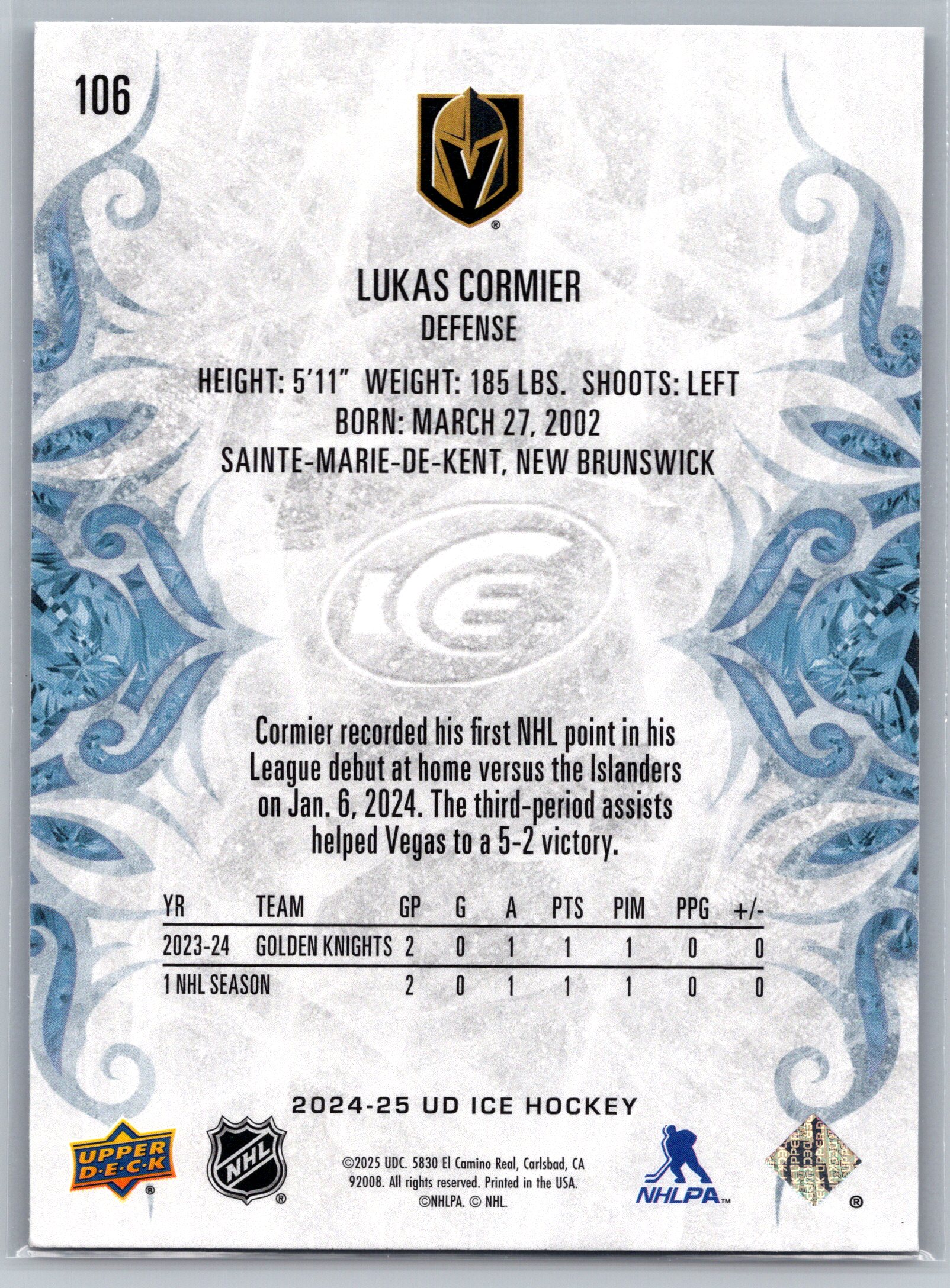 Card back