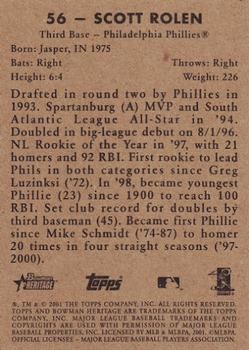 Card back