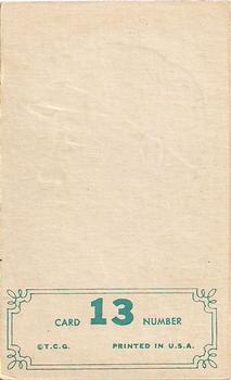 Card back