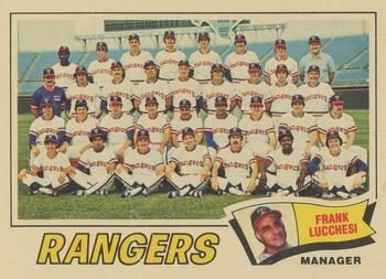 Texas Rangers / Frank Lucchesi