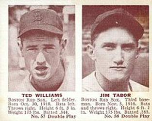 Ted Williams / Jim Tabor