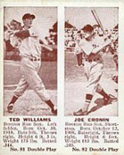 Ted Williams / Joe Cronin