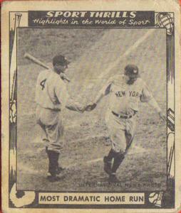 Most Dramatic Homer: Babe Ruth Points