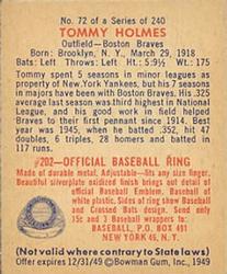 Card back