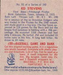 Card back
