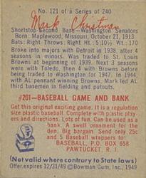 Card back