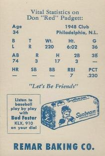 Card back
