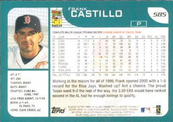 Card back