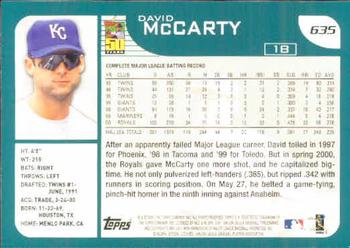 Card back