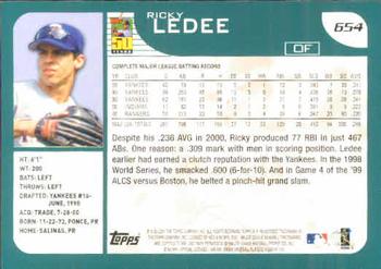 Card back