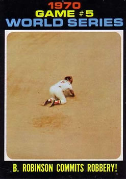1970 World Series Game 5: B. Robinson Commits Robbery!