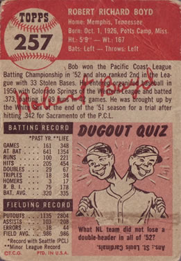 Card back