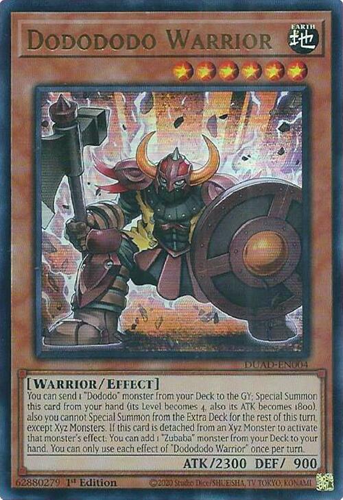 #DUAD-EN004 Dodododo Warrior
