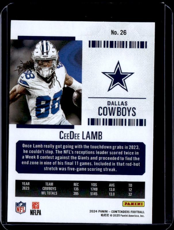 Card back