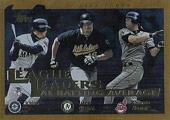 Ichiro / Jason Giambi / Roberto Alomar LL, FOIL