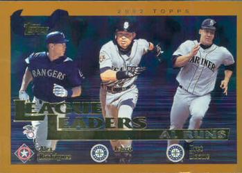 Alex Rodriguez / Ichiro / Bret Boone LL, FOIL