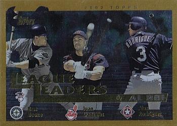 Bret Boone / Juan Gonzalez / Alex Rodriguez LL, FOIL