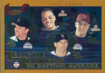 Larry Walker / Todd Helton / Moises Alou / Lance Berkman LL, FOIL