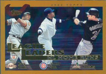 Barry Bonds / Sammy Sosa / Luis Gonzalez LL, FOIL