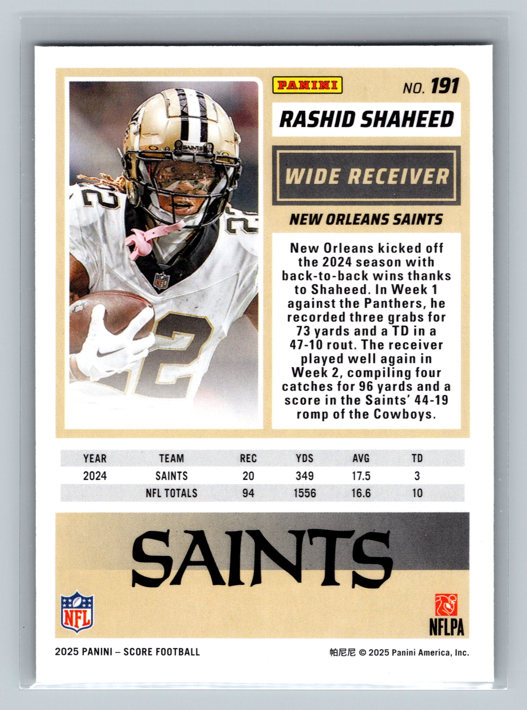 Card back