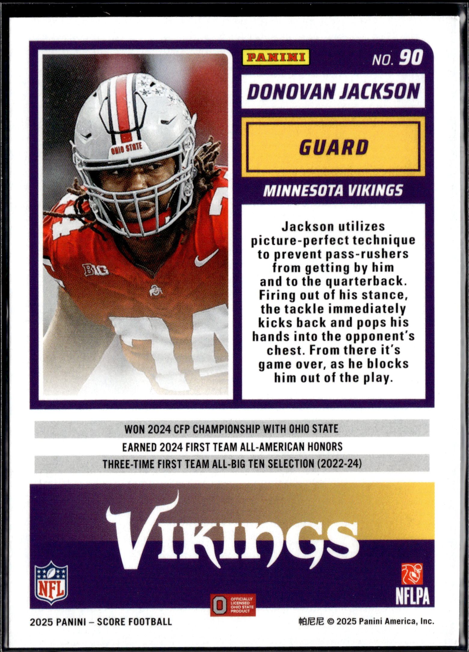 Card back