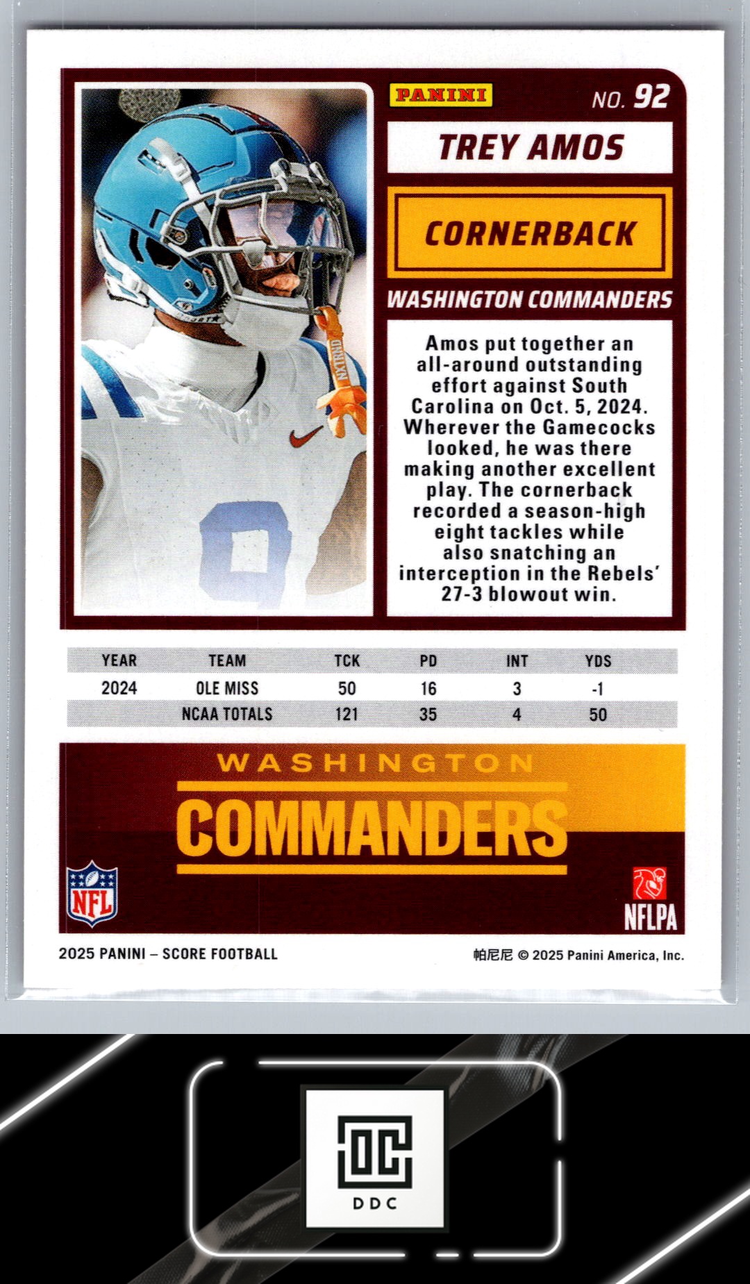 Card back