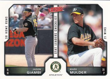 Jason Giambi / Mark Mulder