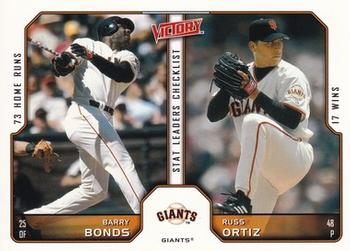 Barry Bonds / Russ Ortiz