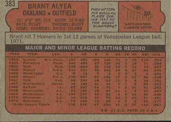 Card back