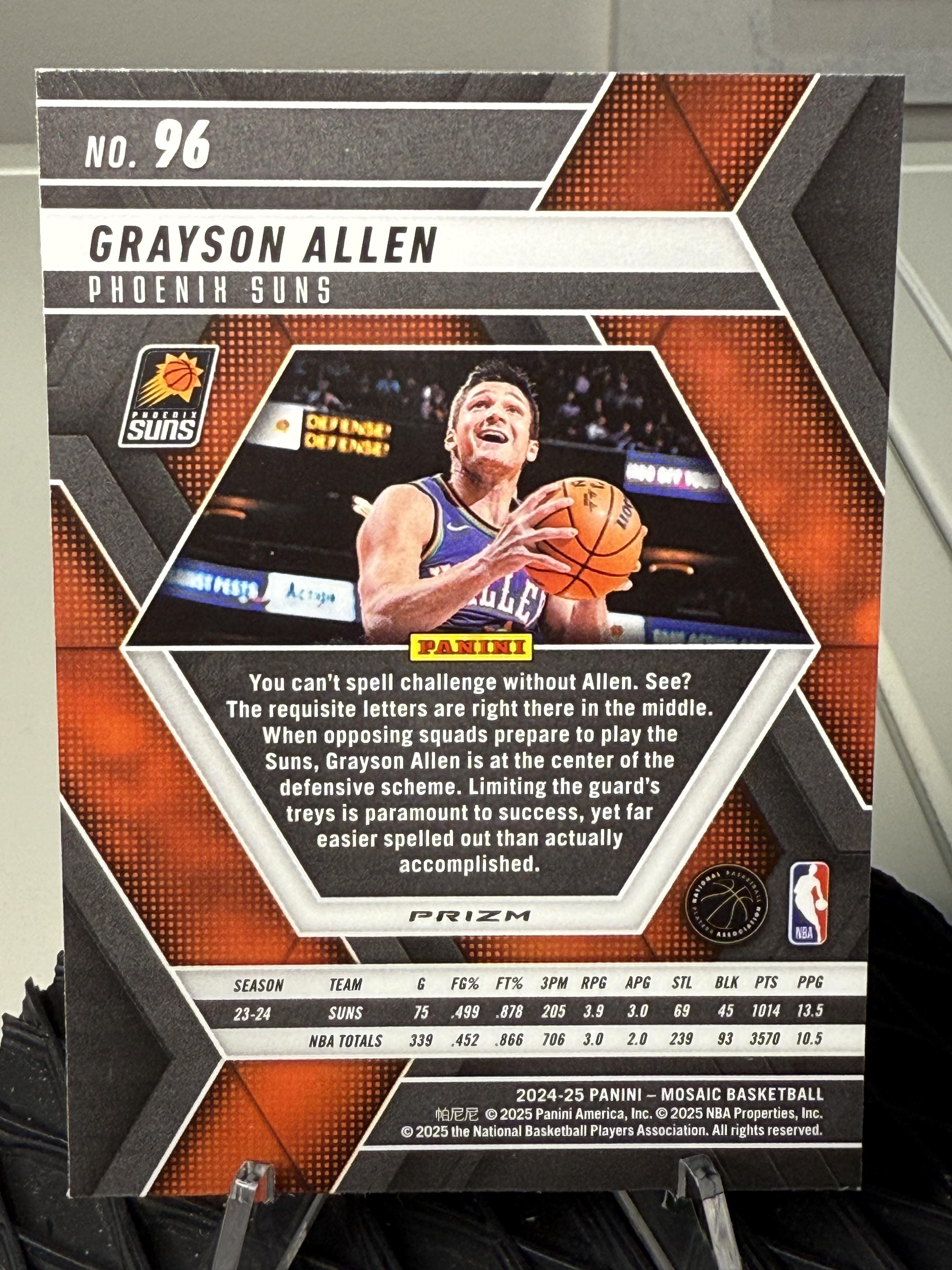 Card back