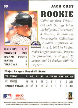 Card back
