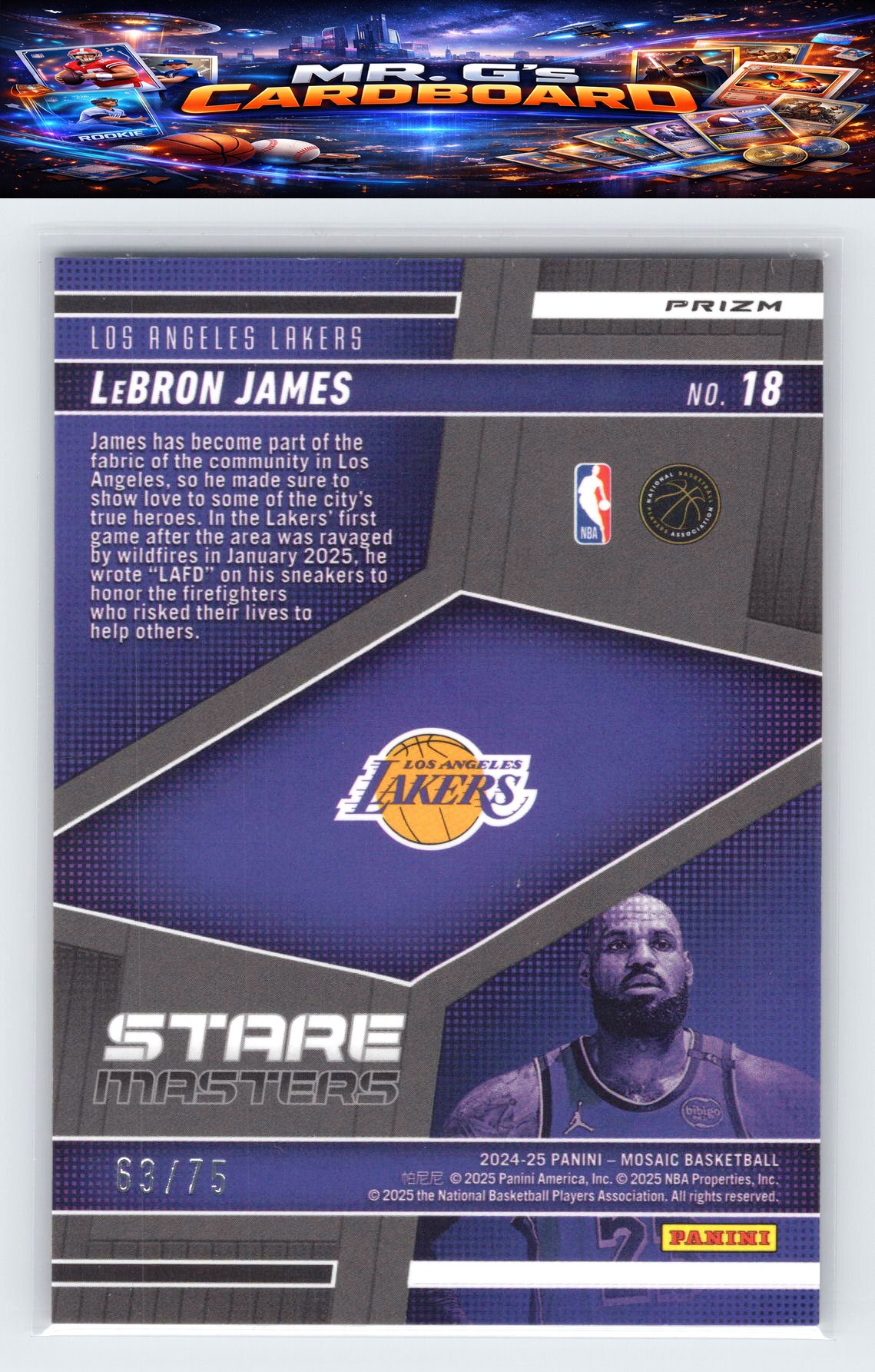 Card back