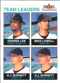 Derrek Lee / Mike Lowell / A.J. Burnett