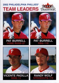Pat Burrell / Vicente Padilla / Randy Wolf