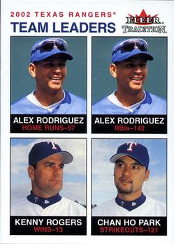 Alex Rodriguez / Kenny Rogers / Chan Ho Park