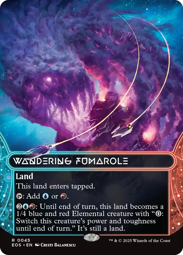 Wandering Fumarole (0045) (Borderless)