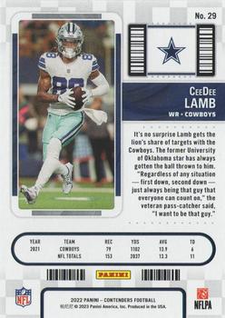 Card back