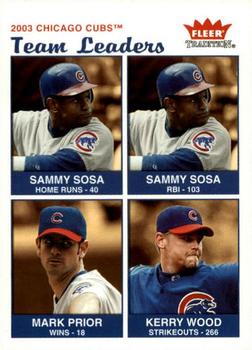 Sammy Sosa / Mark Prior / Kerry Wood