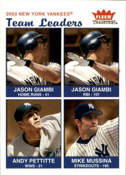 Jason Giambi / Andy Pettitte / Mike Mussina