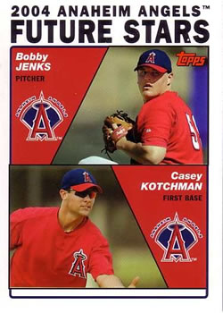 2004 Anaheim Angels Future Stars (Bobby Jenks / Casey Kotchman)