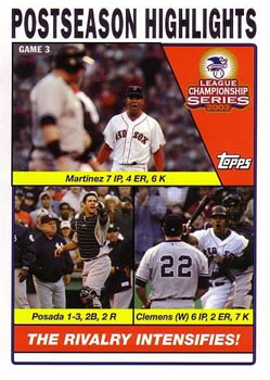 The Rivalry Intensifies! (Pedro Martinez / Jorge Posada / Roger Clemens) PSH, ALCS