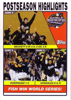 Fish Win World Series!