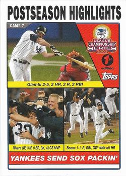 Jason Giambi / Mariano Rivera / Aaron Boone PSH, ALCS