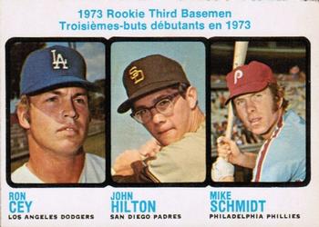 1973 Rookie Third Basemen (Ron Cey / John Hilton / Mike Schmidt)