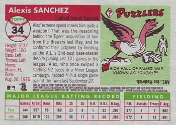 Card back