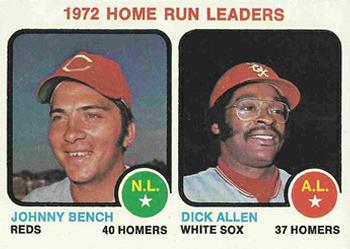 1972 Home Run Leaders (Johnny Bench / Dick Allen)