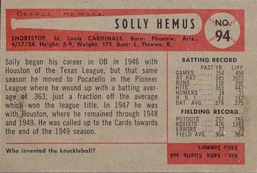 Card back